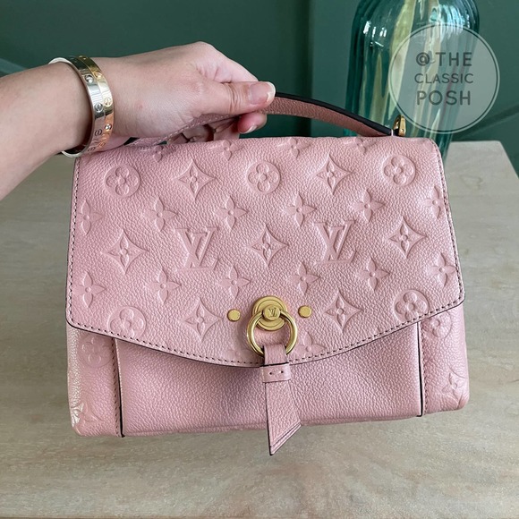 LOUIS VUITTON Blanche BB Rose Poudre Empreinte Crossbody BAG SP1178 - Picture 2 of 15